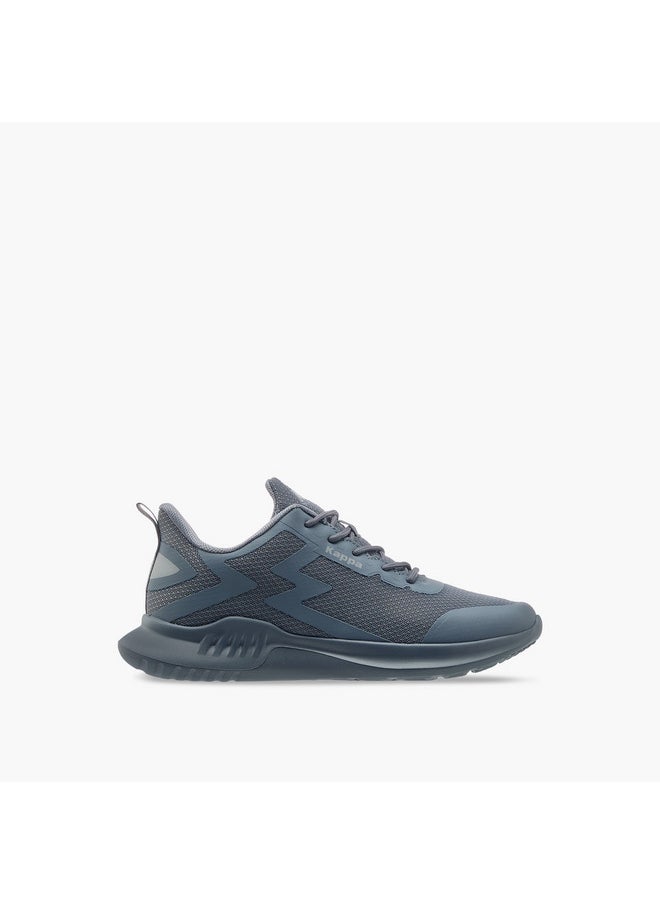 Kappa Men's Pull Tab Detail Lace-Up Sports Shoes  - Image 3