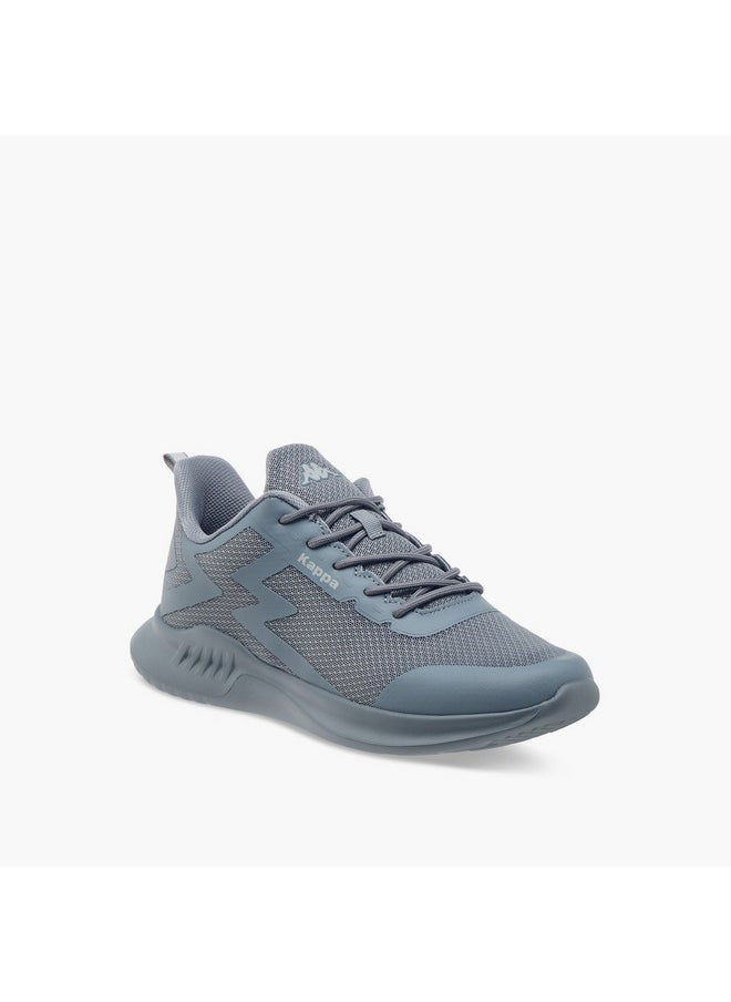 Kappa Men's Pull Tab Detail Lace-Up Sports Shoes  - Image 2