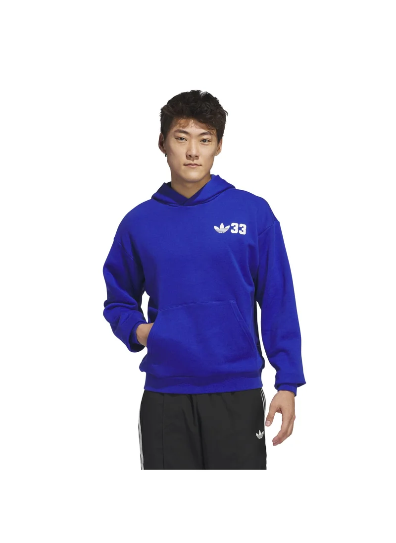 اديداس adidas Jabbar Hoodie Blue Originals Unisex SWEATSHIRTS
