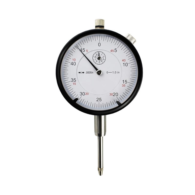 HFS (R) 0-1" Dial Indicator Lathe Tool High Precision, 1" Measuring Range, 0.0005" Graduation Interval - Image 1