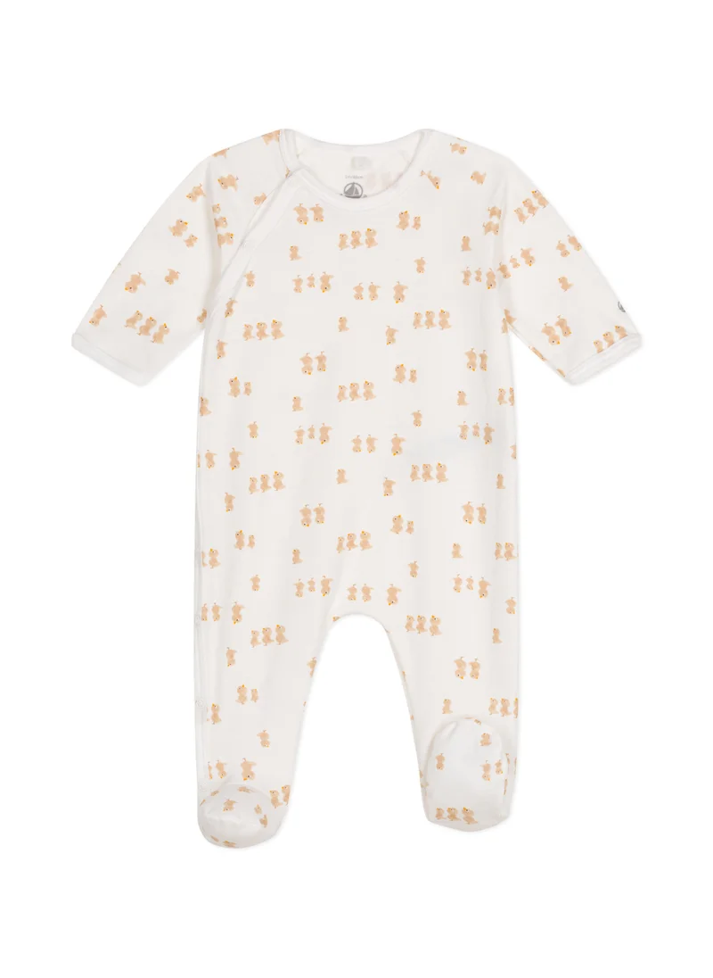 Petit Bateau Babies' fleece pyjamas