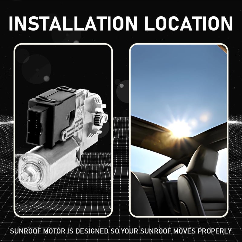Gagsu Sunroof Motor Compatible with Ford Explorer 2011-2017 Sunroof Moon Roof Motor BB5Z-15790-A - Image 5