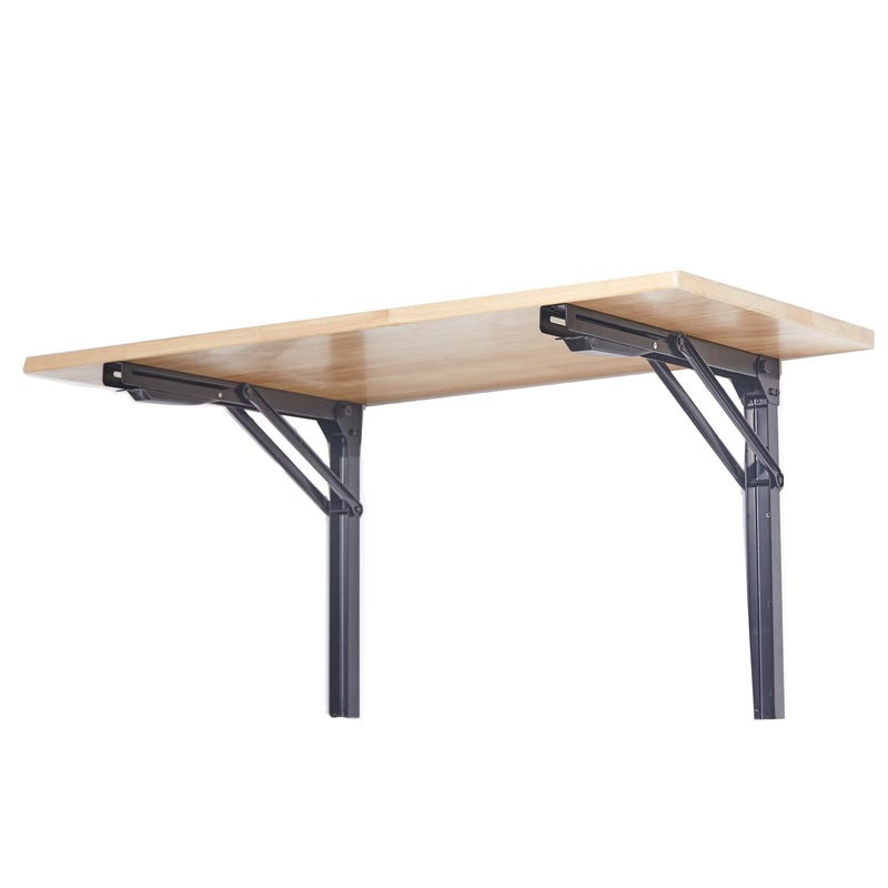 Ultrawall Wall Mounted Folding Workbench Heavy Duty Foldable Work Table Collapsible Desk for Workshop Garage Office Home Holds Up to 550 lb 472