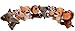 Dondor Plush Zoo Animals Lion Giraffe Monkey Elephant Super Soft Plush 8 Piece Set - Image 2
