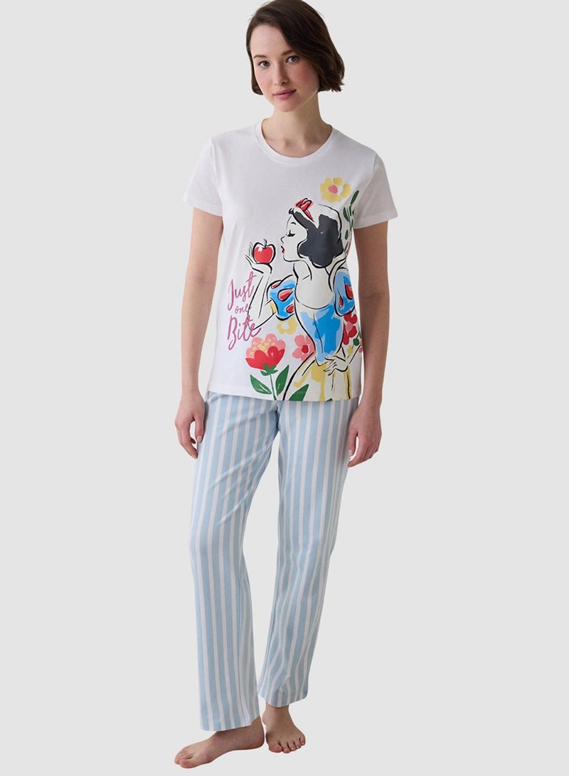 Penti Snow White Cotton Pyjama Set - Image 1