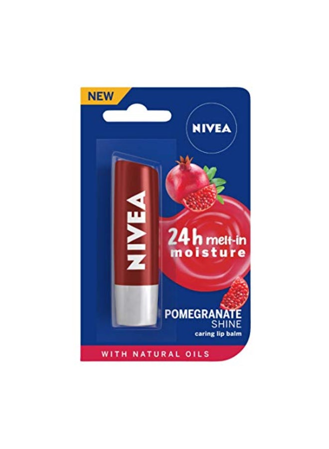 NIVEA Lip Balm Pomegranate Shine 48g - Image 1