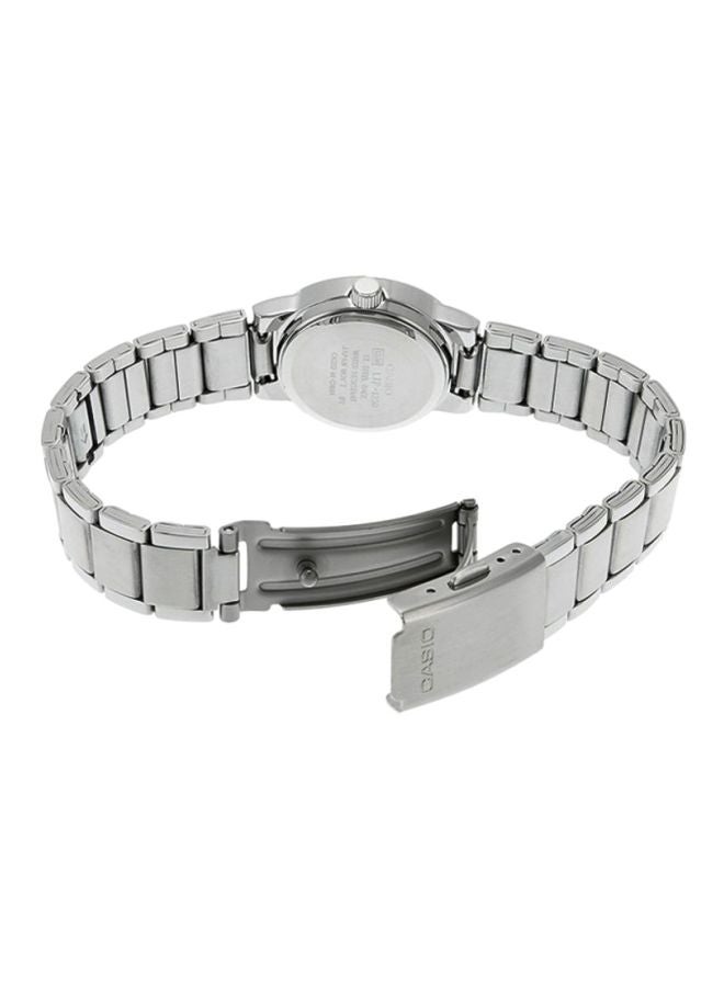 CASIO Women Enticer Analog Watch LTP1230D-1CDF - 30 mm - Silver - Image 2