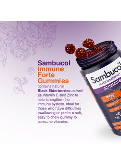 Sambucol Vitamin C Gummies Immuno Forte and Zinc 30'S  - Image 5