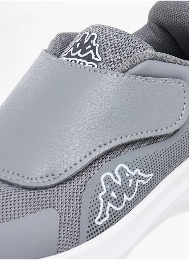 Kappa Boys Mesh Slip-On Sports Shoes With Hook And Loop Closure