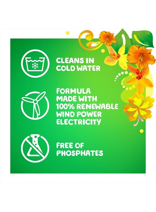 Gain Flings Liquid Laundry Detergent, Island Fresh Scent, 112 Count, HE Compatible  - Image 5
