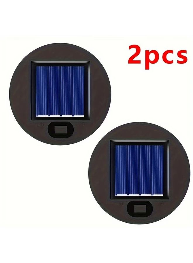 6 Pcs Solar Cell Box Replacement Set For Outdoor Garden Lantern Light Poles - Image 2