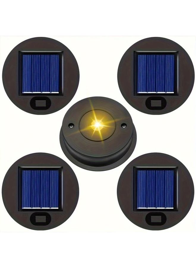 6 Pcs Solar Cell Box Replacement Set For Outdoor Garden Lantern Light Poles - Image 5