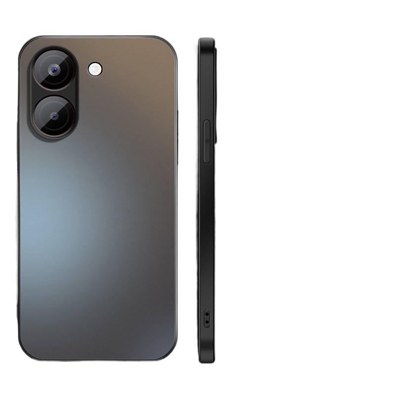 MS Acrylic Protective Case for Redmi Note 15 with Drop Protection and Anti-Fingerprint plus Shockproof plus Matte Finish plus Solid Color in Black - Image 1