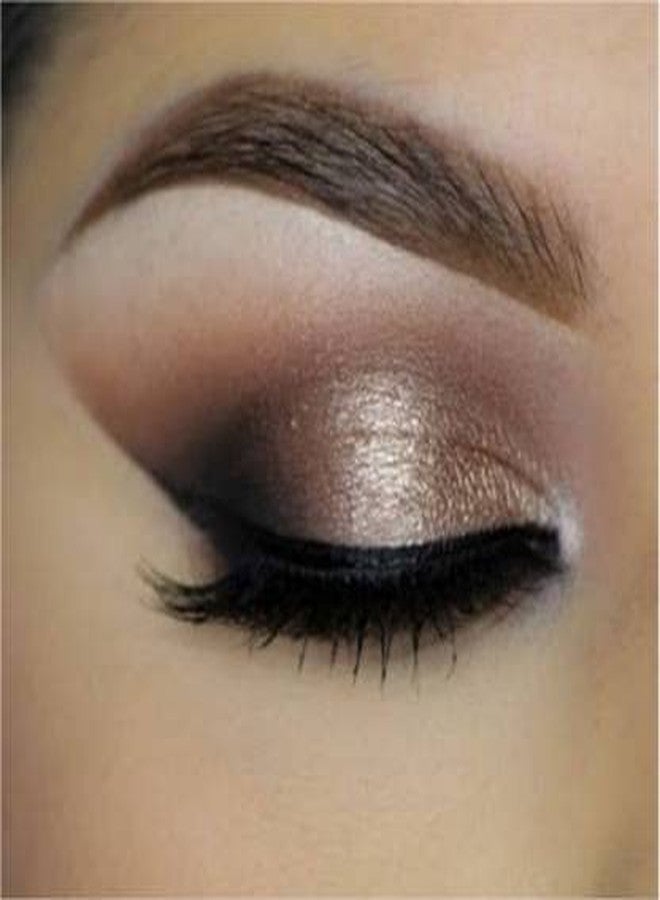 داتناسياد DATNASAYAD 9244 وفرشاة مكياج (مجموعة من قطعتين) 400 غرام (مجموعة مكياج متعددة الألوان، فرشاة سوداء وذهبية) - Image 4