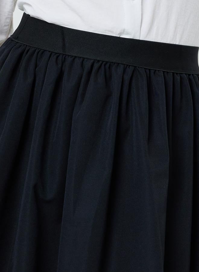Styli Teen Girls Balloon Hem Knee Length Skirt - Image 3