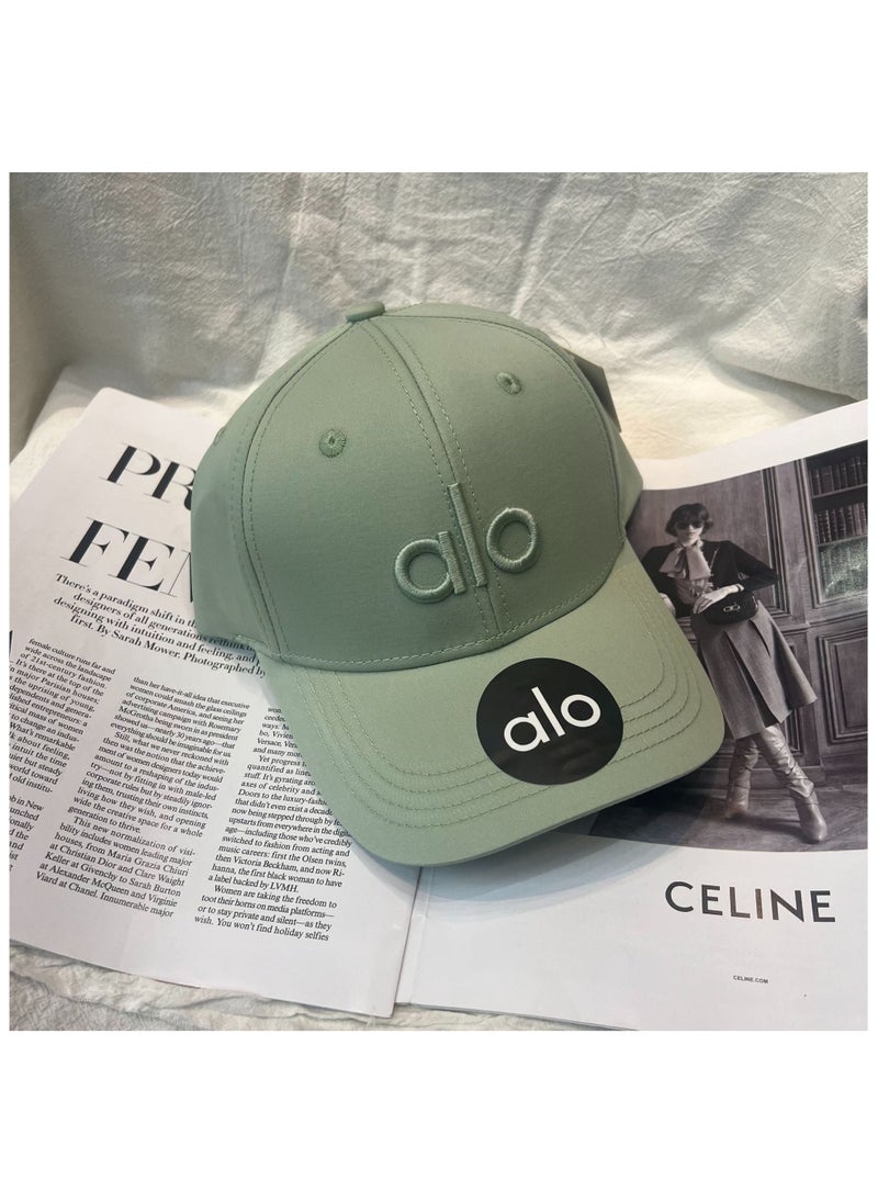 alo - alo lettered embroidered baseball cap - Image 1