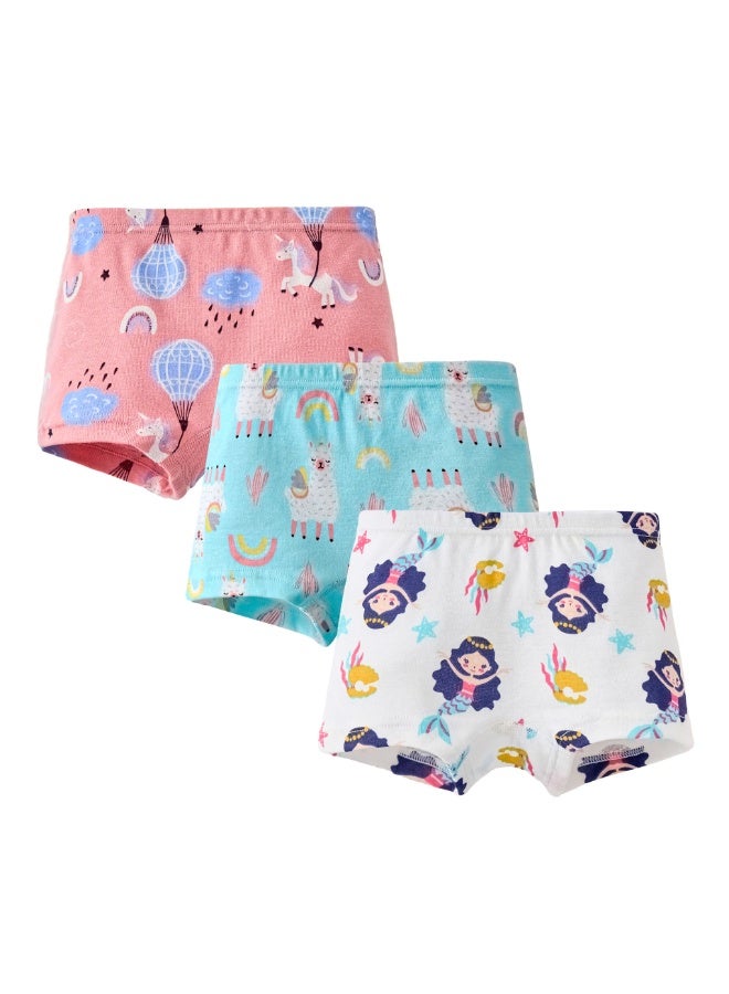 KUYING New Comfortable Skin friendly Breathable Underwear Set 0f 3