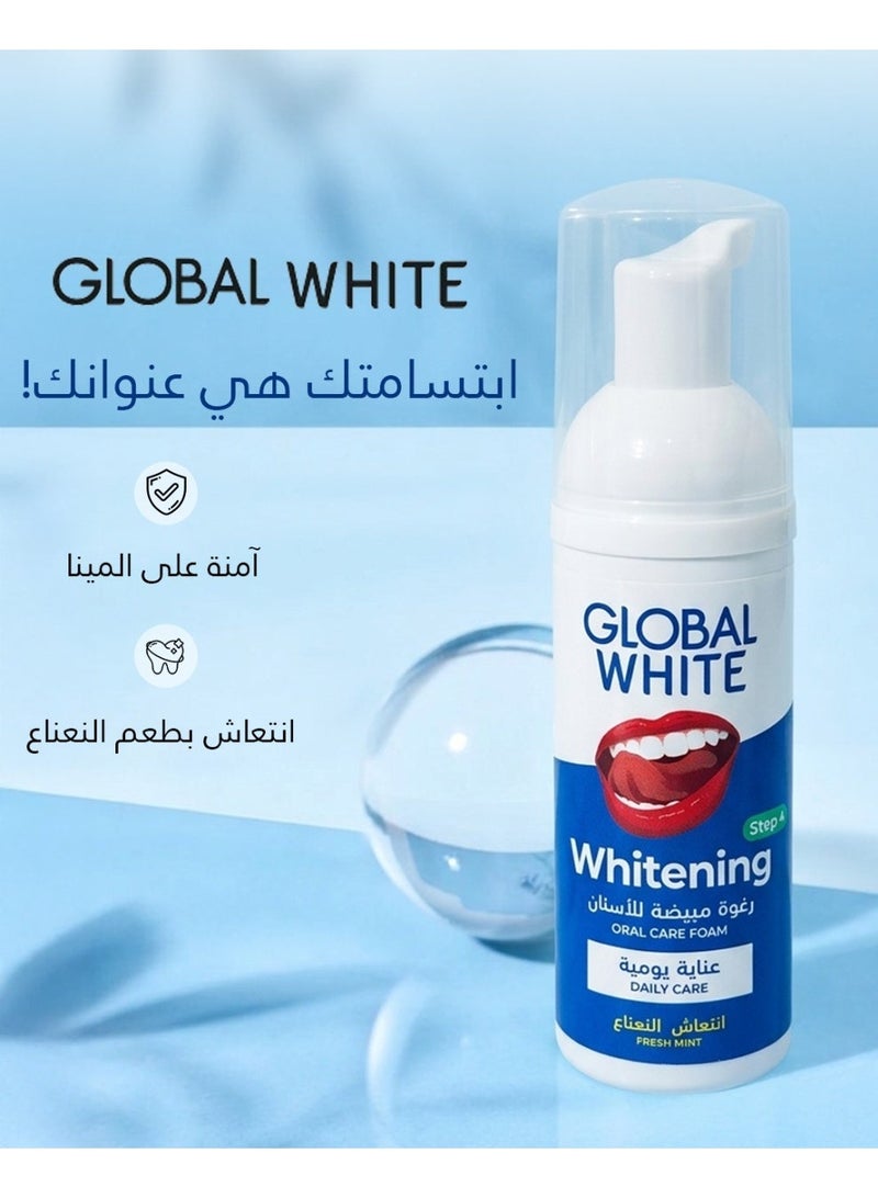 Global White Teeth Whitening Foam 50 ML - Image 2