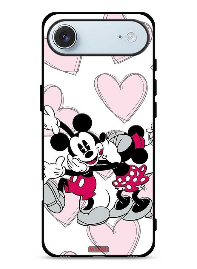 Tolwak Apple iPhone Air Protective Case Cover Mickey Mouse Hug - Image 1