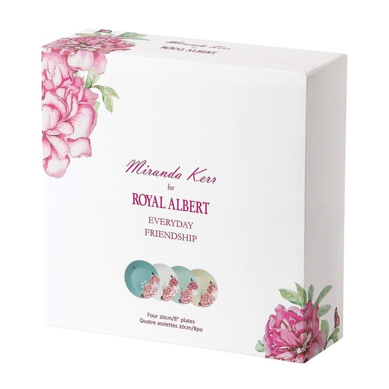 ROYAL ALBERT Miranda Kerr for Royal Albert Everyday Friendship Accent Plate Set of 4 - Image 2