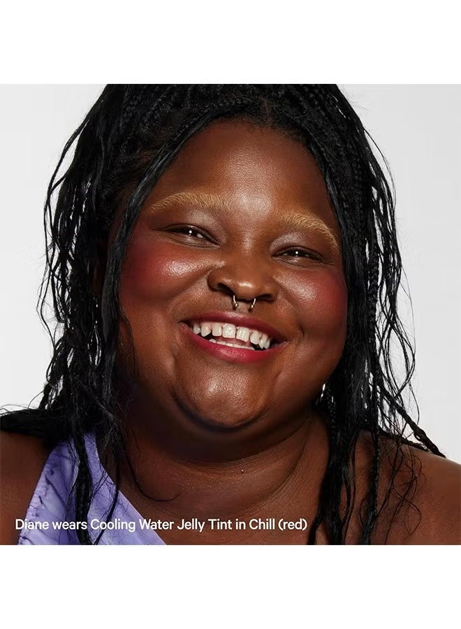 Makeup ooling Water Jelly Tint Lip + Cheek Blush Stain, Blush Stick for Cheeks, Jelly Blush Stick, Longlasting Non-Stick, Paraben-Free, 0.17 oz (Chill) - Image 2