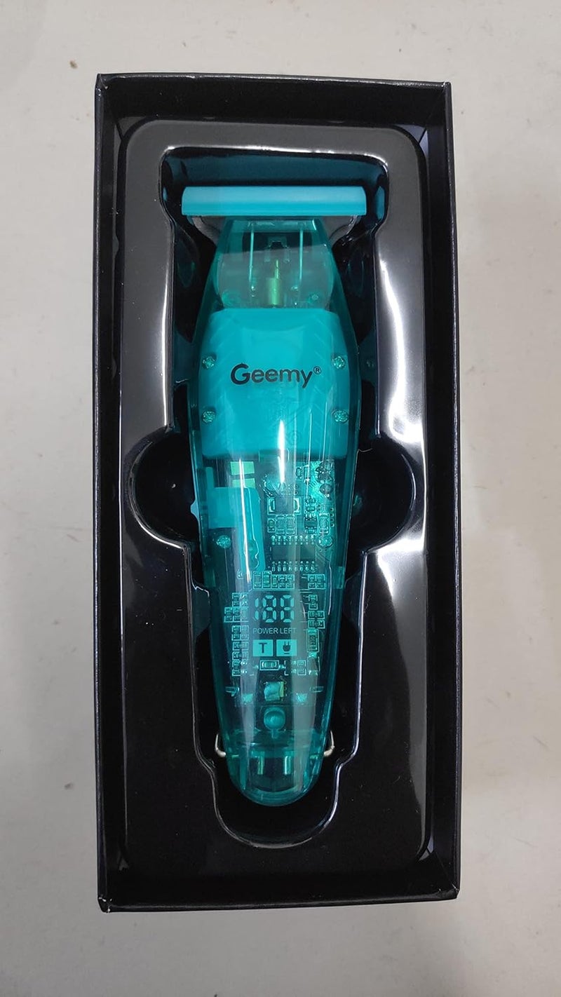 Concepta Men Professionals Design Perfect Shaver And Haircut Rechargeable Beard And Moustaches Hair Machine And Trimming With Cord And Without Cordless Use Sky Blue - Image 1
