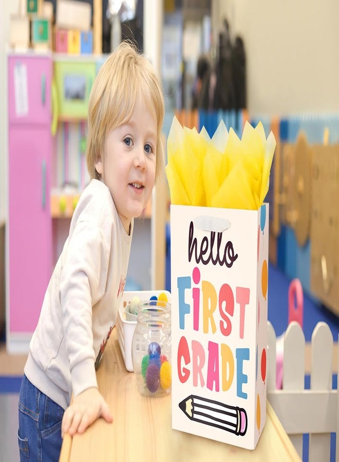 Linelglobal Kindergarten Graduation Gift Bag with Wrapping Tissue Kindergarten Gift Bags for Kids Grade One Boy Girl 12.6" Primary Elementary - Image 5