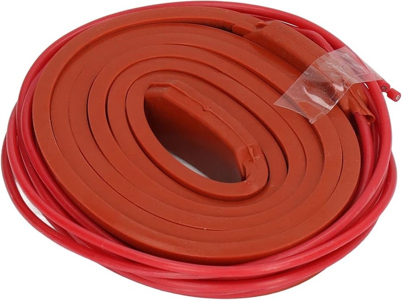 Brrnoo Silicone Heating Belt DC12V 40W Flexible Heat Tape for Water Pipes Oil Pipe Insulation - Image 3
