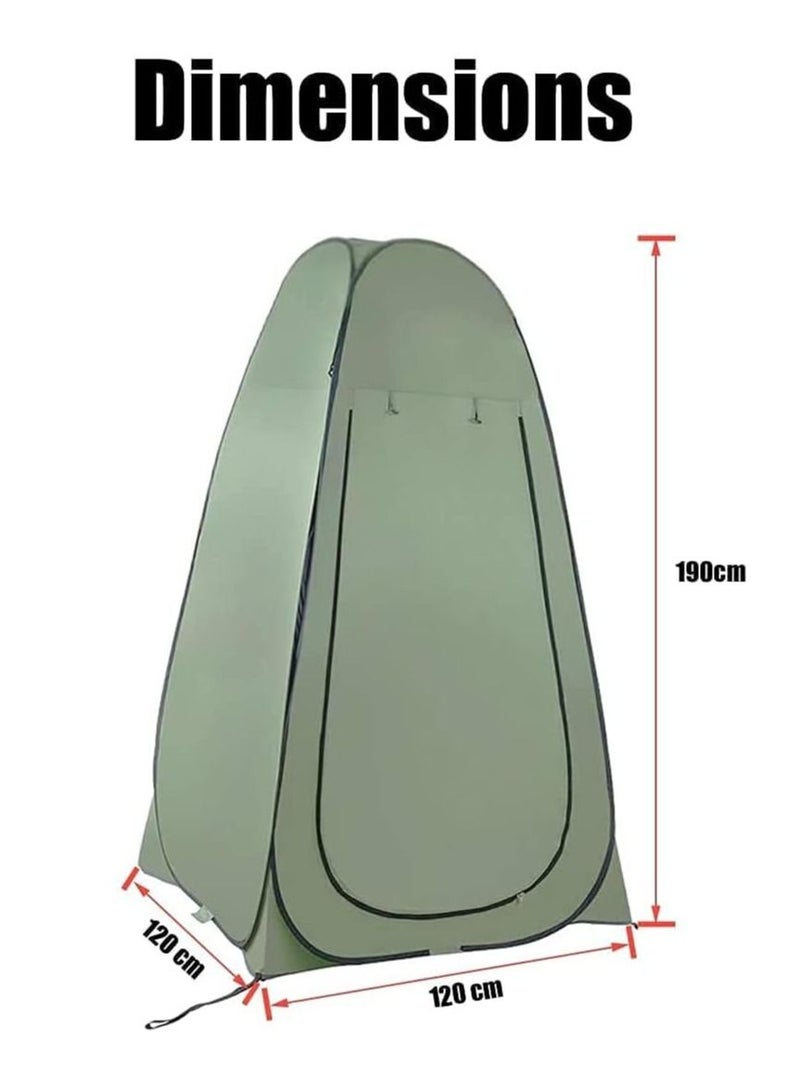 Toby's Fully Automatic Open Changing Tent Fishing Swimming Toilet Pop Up Solar Bath Bag Outdoor Ultralight Camping Shower Bathing Tent - Image 5