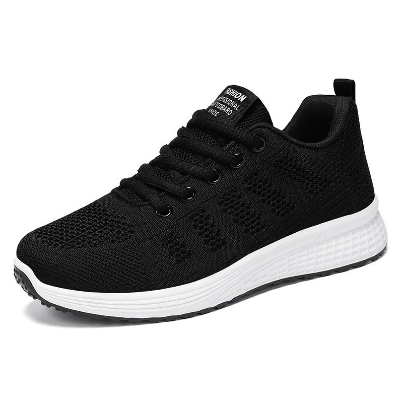 Women's Breathable Flyknit Low Top Sneakers - Image 5