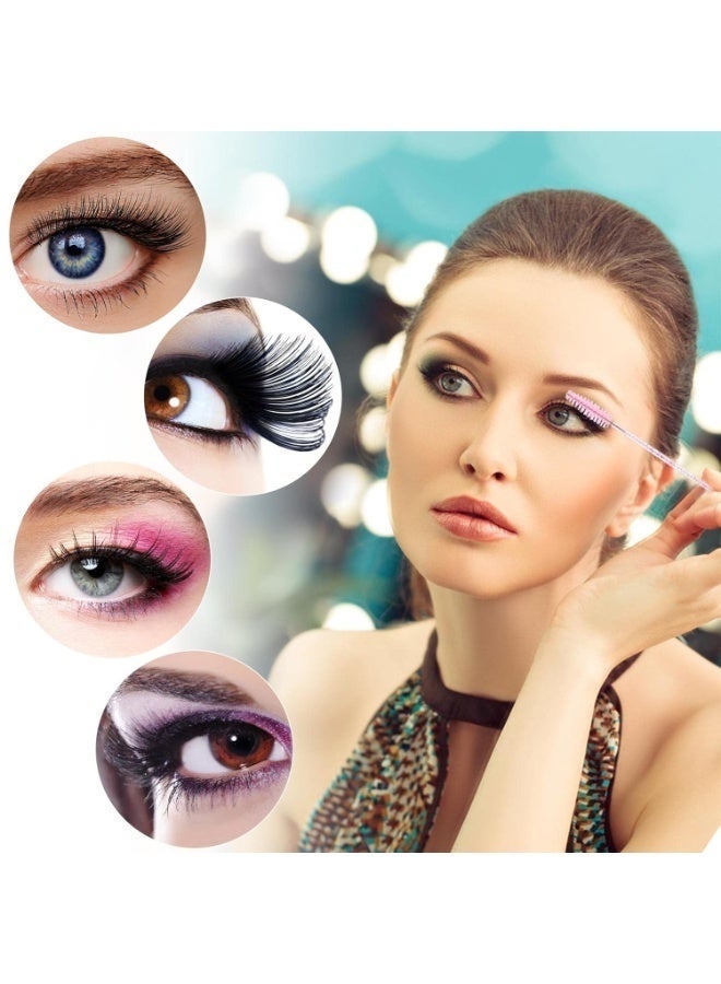 فرشاة متعددة الاستخدامات للرموش والحواجب - عصي خفيفة الوزن للاستخدام اليومي أو في صالونات التجميل - 12 قطعة - Image 4