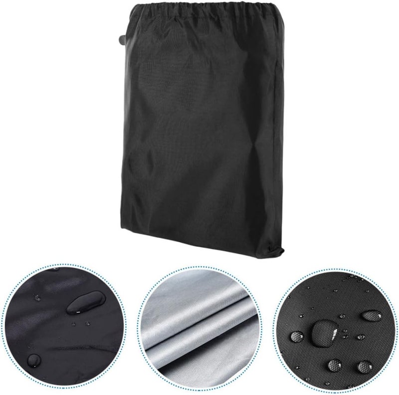 Garneck Oxford Cloth Generator Cover Heavy Duty Machine Storage Protector Outdoor Dust and Rain Resistant Black for Portable Generators - Image 3