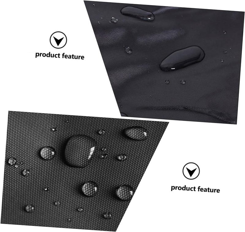Garneck Oxford Cloth Generator Cover Heavy Duty Machine Storage Protector Outdoor Dust and Rain Resistant Black for Portable Generators - Image 4