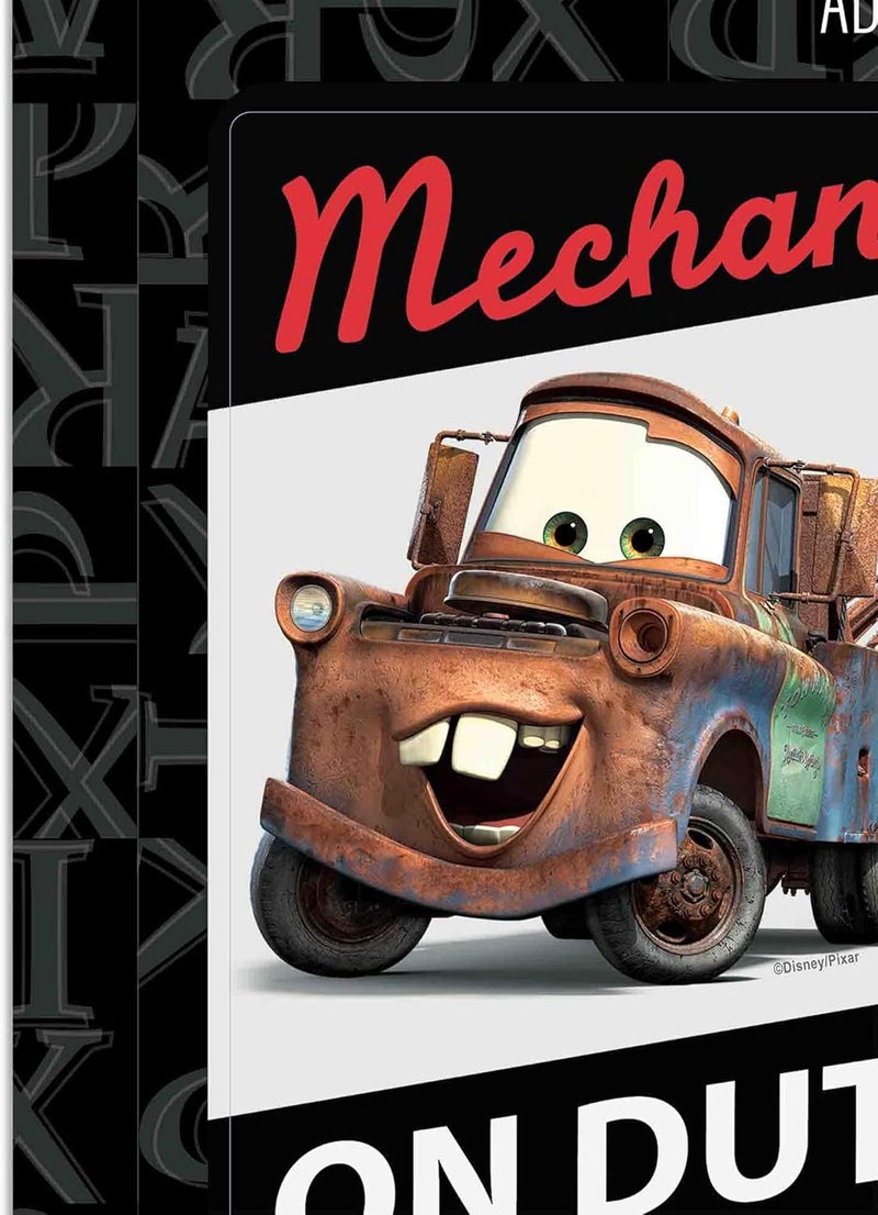 Open Road Brands Disney Pixar Cars Towmater Mechanic On Duty Adhesive Vinyl Decal - Fun Cars Movie Sticker for Car or Truck Daily use improved quality - Image 4