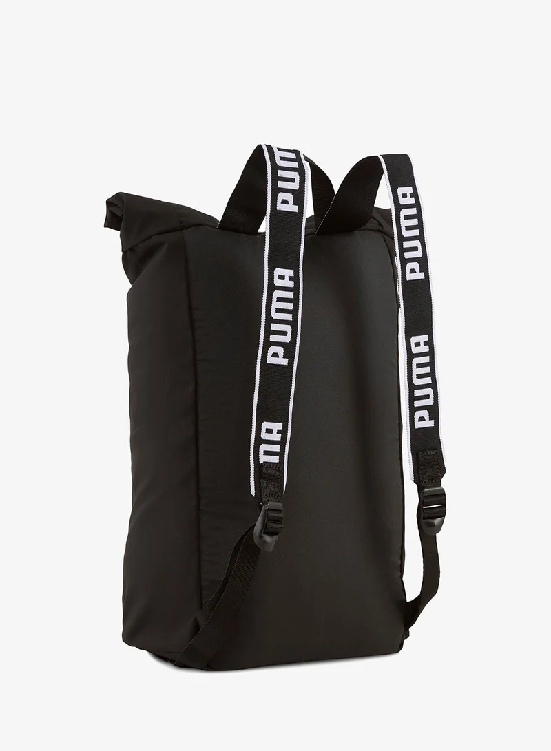 Puma PUMA Black Small Base Rolltop Backpack  | Best Price UAE