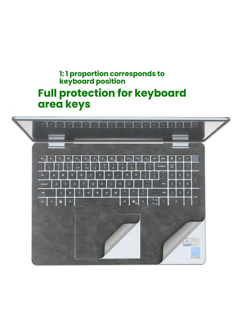 general Laptop Sticker Sleeve for Dell 16 Plus DB16250 (16 - inch) 2025 Laptop Scratch Resistant Stickers 3-Sided Laptop Film Laptop Film - Image 3