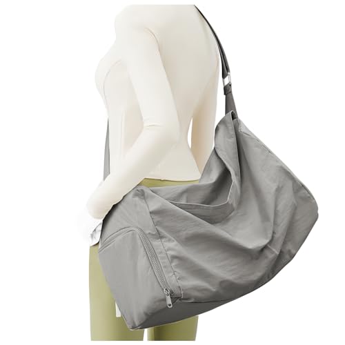 wassdins Small Gym Bag with Shoe Compartment, Workout Sport Duffle Bag for Women Travel, Waterproof Shoulder Overnight Bags Lightweight Carry on Tote Bags for Swim, Yoga, Dance - Image 1