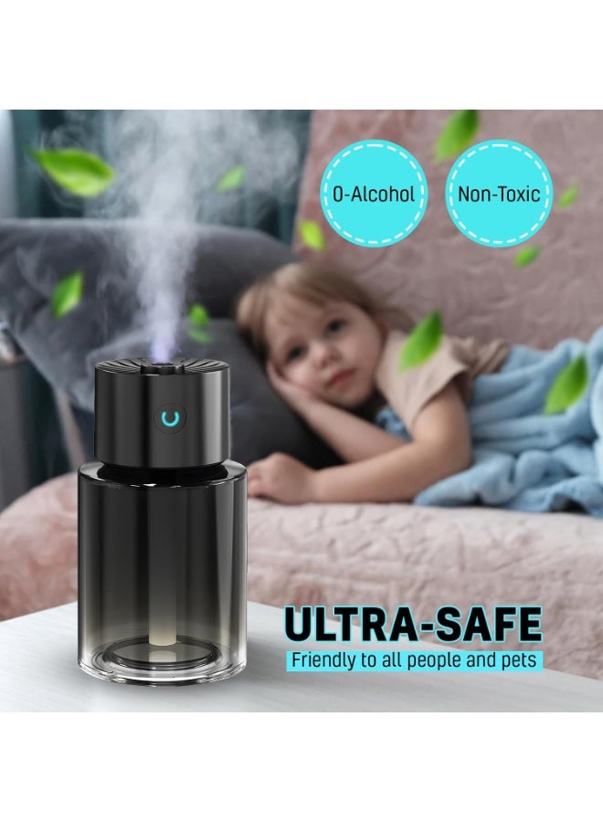 HOUMT Smart Car Air Fresheners, Car Fragrance Diffusers, Mini Ultrasonic Mist Humidifier Auto On/Off, Oil Diffuser for Vehicle, Home and Office - Image 2