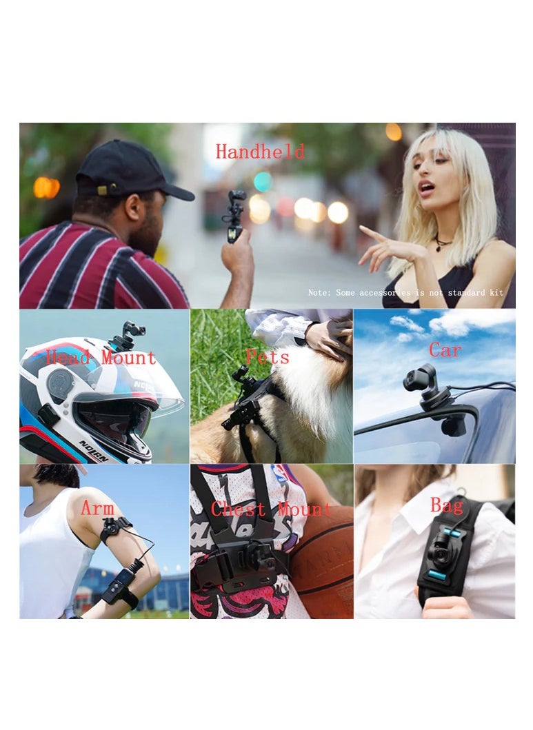 FeiyuTech - FeiyuTech Feiyu Pocket 2S Wearable & Handheld 3-Axis Stabilized Action Camera - Image 1