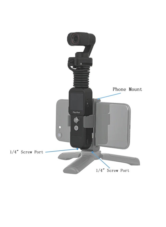 FeiyuTech - FeiyuTech Feiyu Pocket 2S Wearable & Handheld 3-Axis Stabilized Action Camera - Image 1