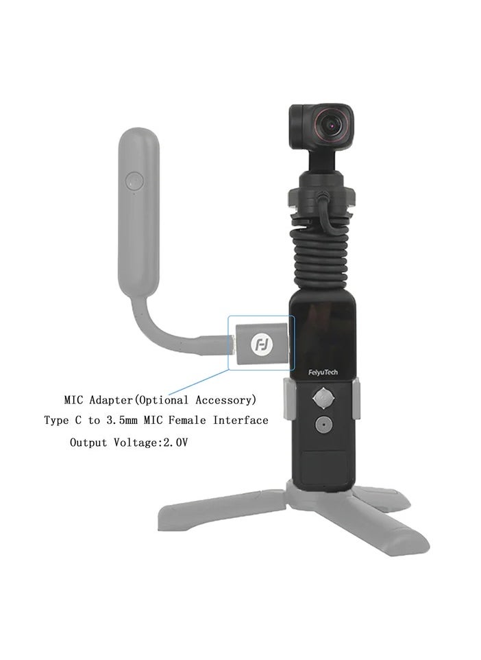 FeiyuTech - FeiyuTech Feiyu Pocket 2S Wearable & Handheld 3-Axis Stabilized Action Camera - Image 1