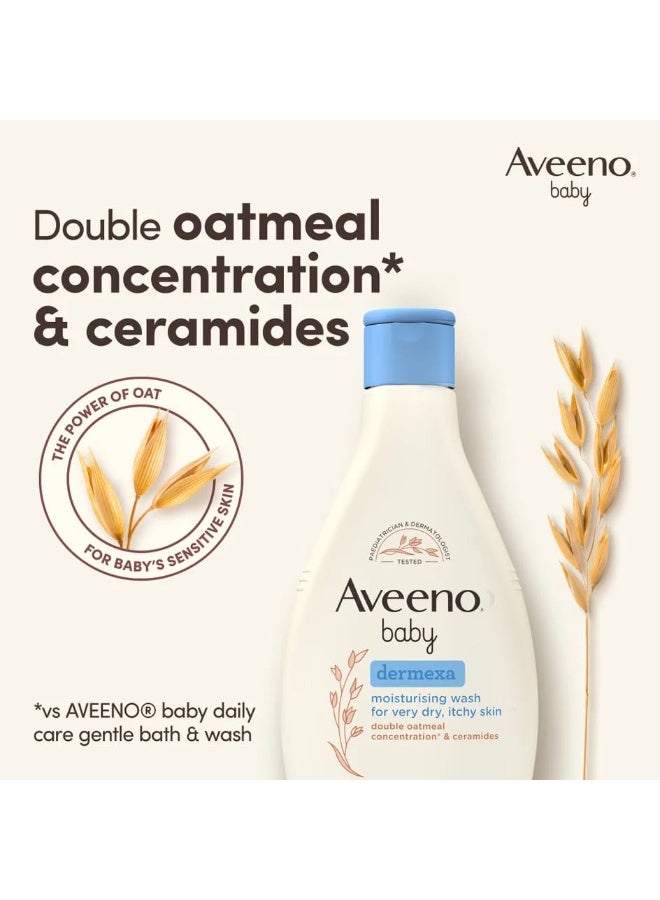 Aveeno Baby Dermexa Moisturising Wash 250ml - Image 2
