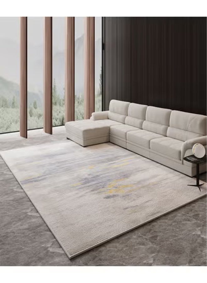 keke Nordic Light Luxury Living Room Carpet with Plastic bottom crystal velvet 160 X 230cm - Image 1