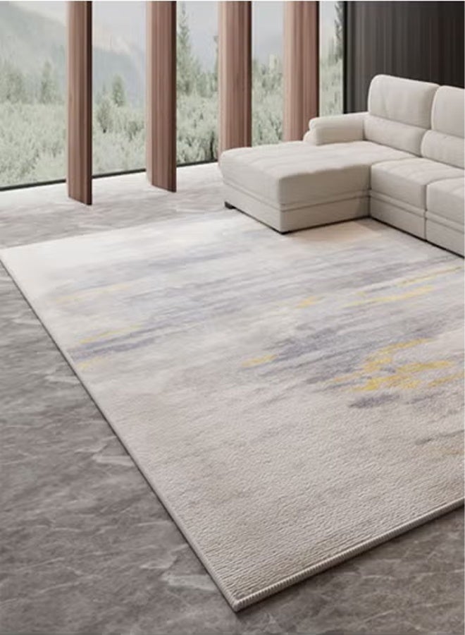 keke Nordic Light Luxury Living Room Carpet with Plastic bottom crystal velvet 160 X 230cm - Image 2