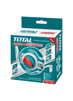 TOTAL Steel measuring tape 20 M 12.5 mm  - Image 1
