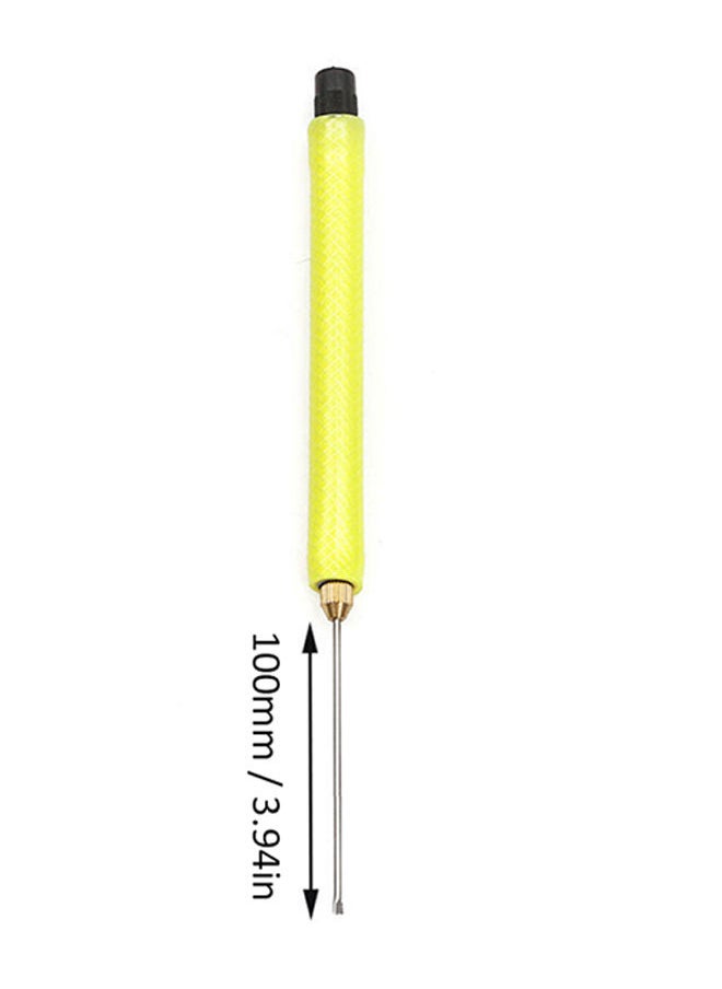 NIBEMINENT Styrofoam Cutter Craft Hot Wax Cut Pen Pearl Wool KT Board Cutting Machine Yellow 10centimeter  - Image 2