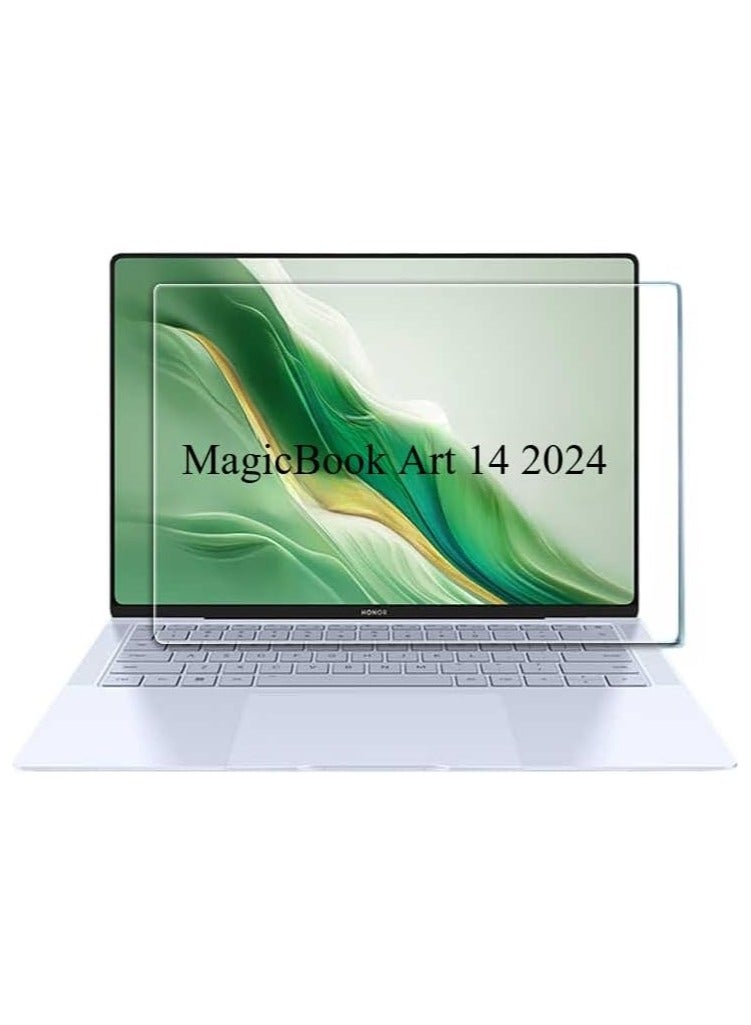 Screen Protector Compatible with Honor MagicBook Art 14 2024 14.6 inch Protector Film Crystal Clear Protective Film 9H High-Definition Tempered Film - Image 1