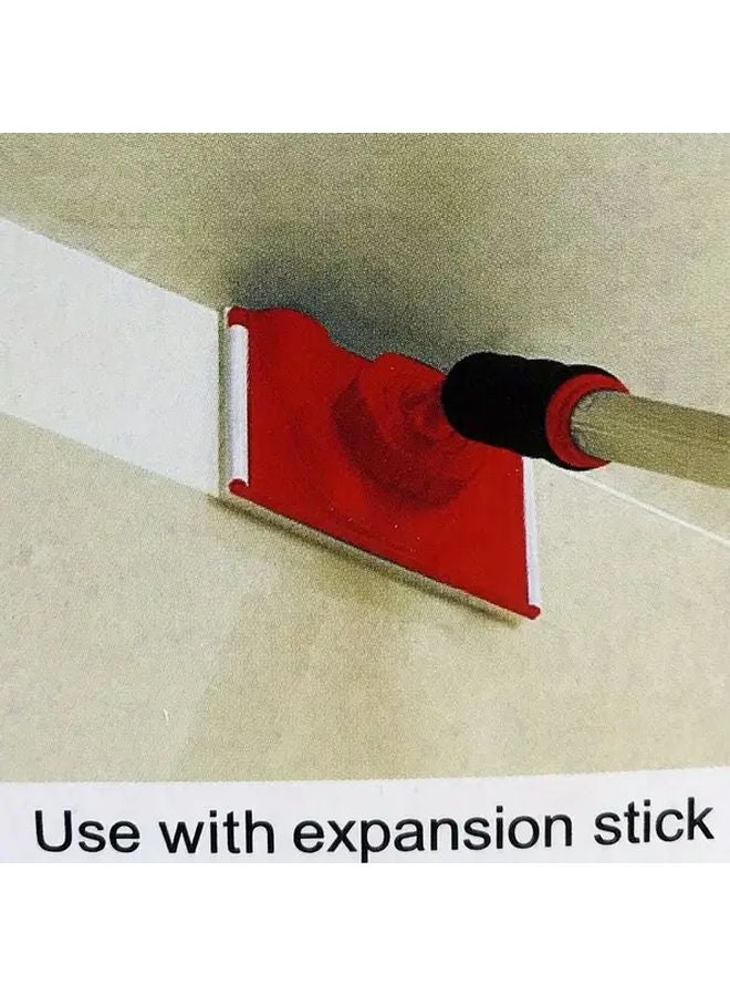 Professional Latex Paint Edger Brush With Expandable Tip Adjustable Corner Trimmer Long Color - Image 2