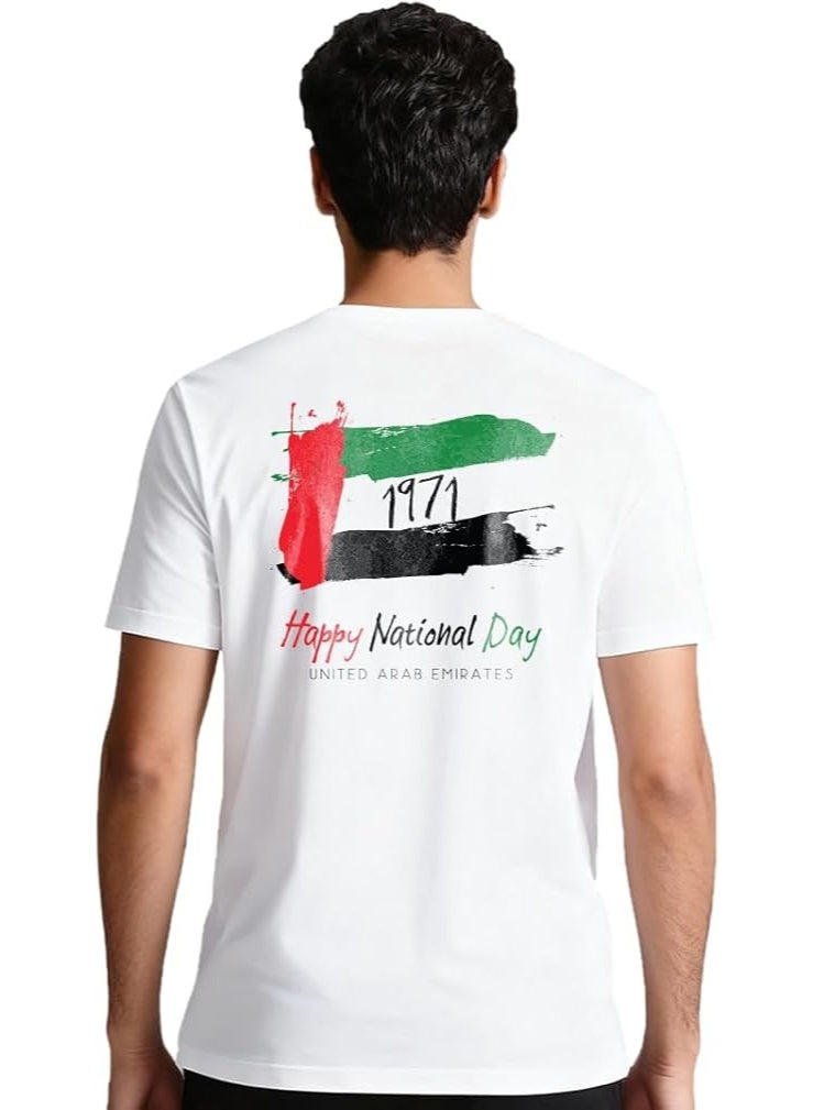 Sitara Fashions UAE National Day T-Shirt 1971 – Happy National Day United Arab Emirates Tee | Flag Day Design | Emirati Pride Apparel for National Day Celebrations - Image 2