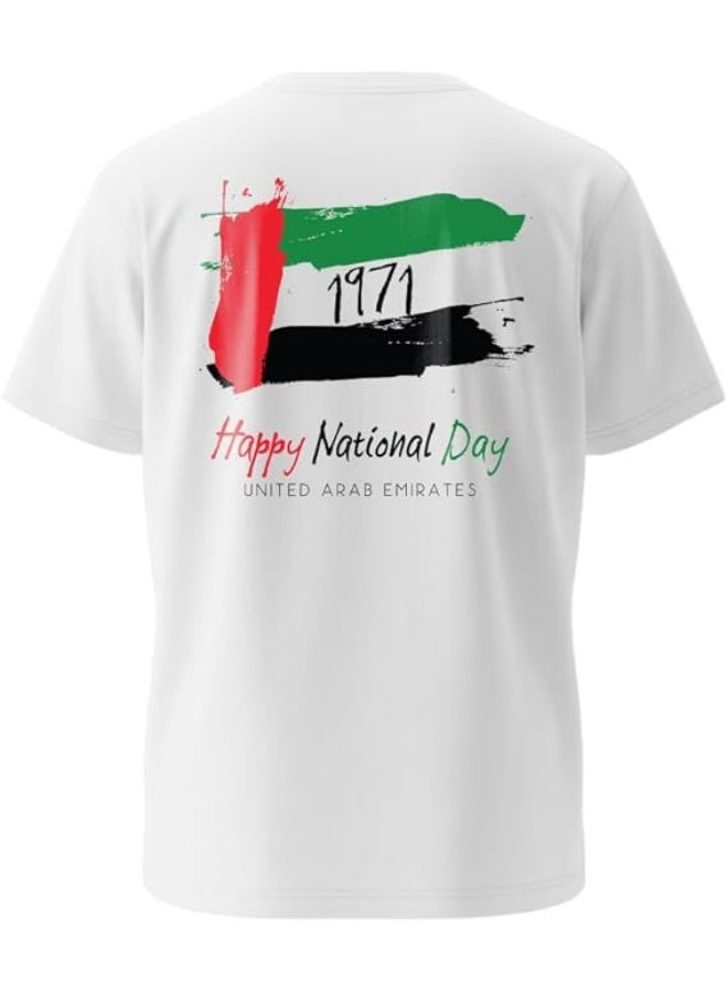 Sitara Fashions UAE National Day T-Shirt 1971 – Happy National Day United Arab Emirates Tee | Flag Day Design | Emirati Pride Apparel for National Day Celebrations - Image 4